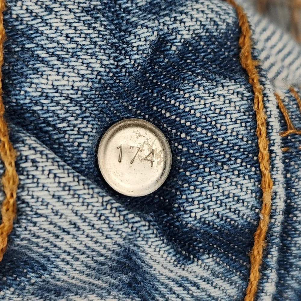 Vintage Levis Orange Tab 540 Jeans Mens 36x34 Blue Light Wash Relaxed Fit‎